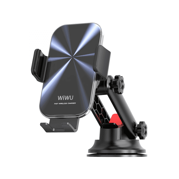 هولدر و شارژر وایرلس ویوو WiWU Universal Air Vent Car Phone Mount Holder Wireless Fast Charge CH307 با توان 15W — تصویر ۶