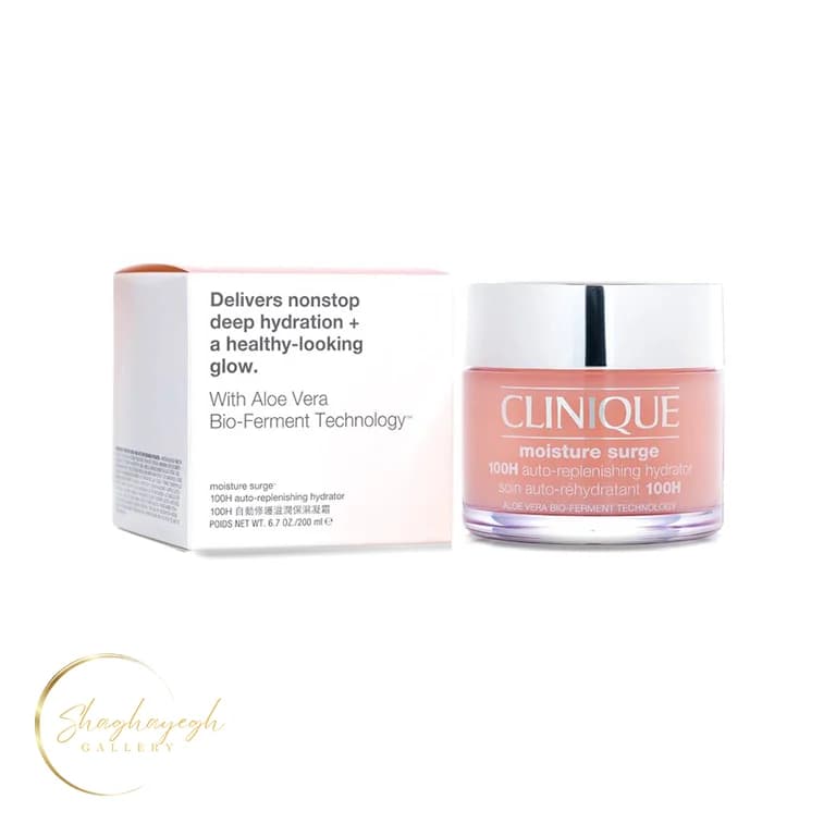 ژل ابرسان و مرطوب کننده 100 ساعته صورت کلینیک 200 میل Clinique Moisture Surge 100H Auto Replenishing Hydrator 200ml — تصویر ۵