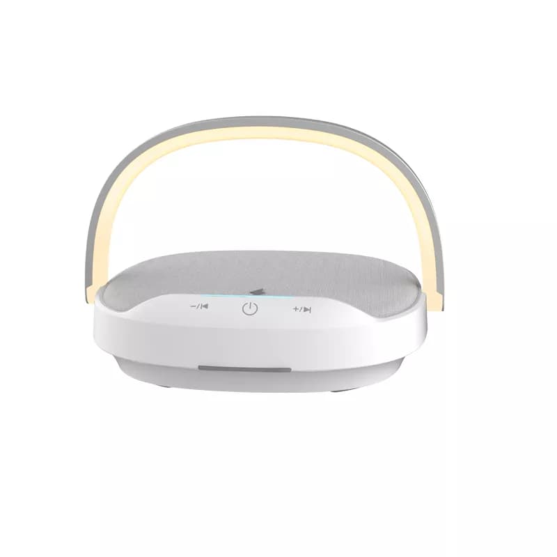 اسپیکر بلوتوث و شارژر وایرلس ویوو WiWU 3in1 Lamp Speaker with Wireless Charger Y1 — تصویر ۶