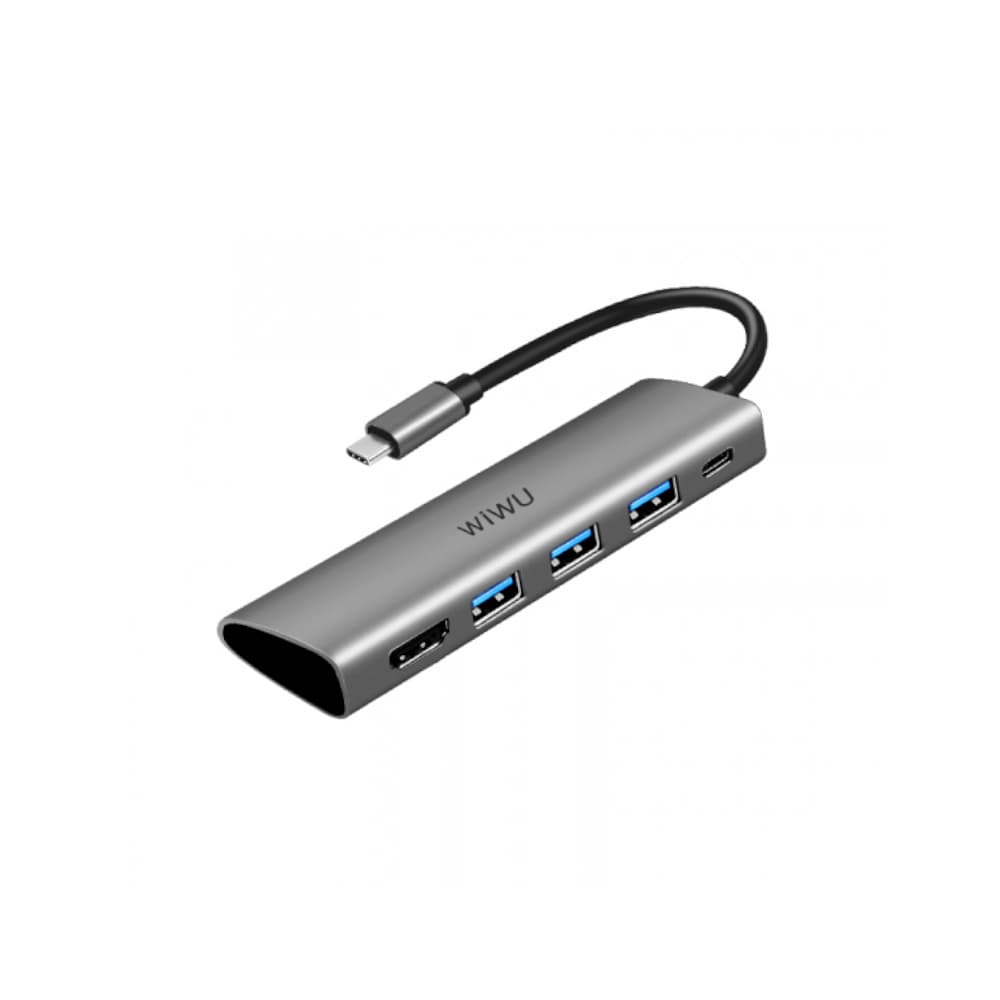 هاب 5 پورت ویوو مدل WiWU Alpha A531H