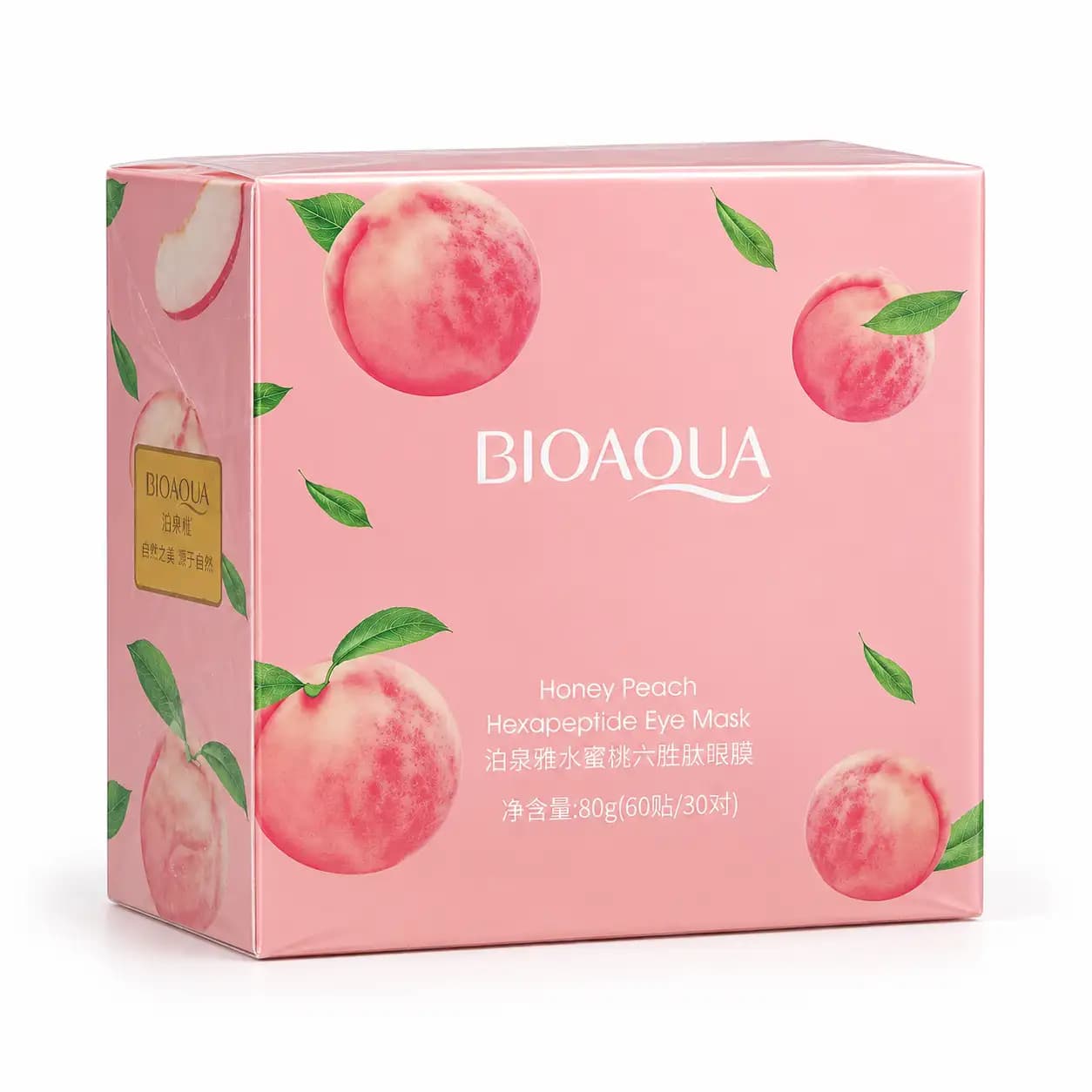 ماسک زیر چشم هلو مدل Honey Peach Eye Mask بسته 60 عددی وزن 80 گرم — تصویر ۴