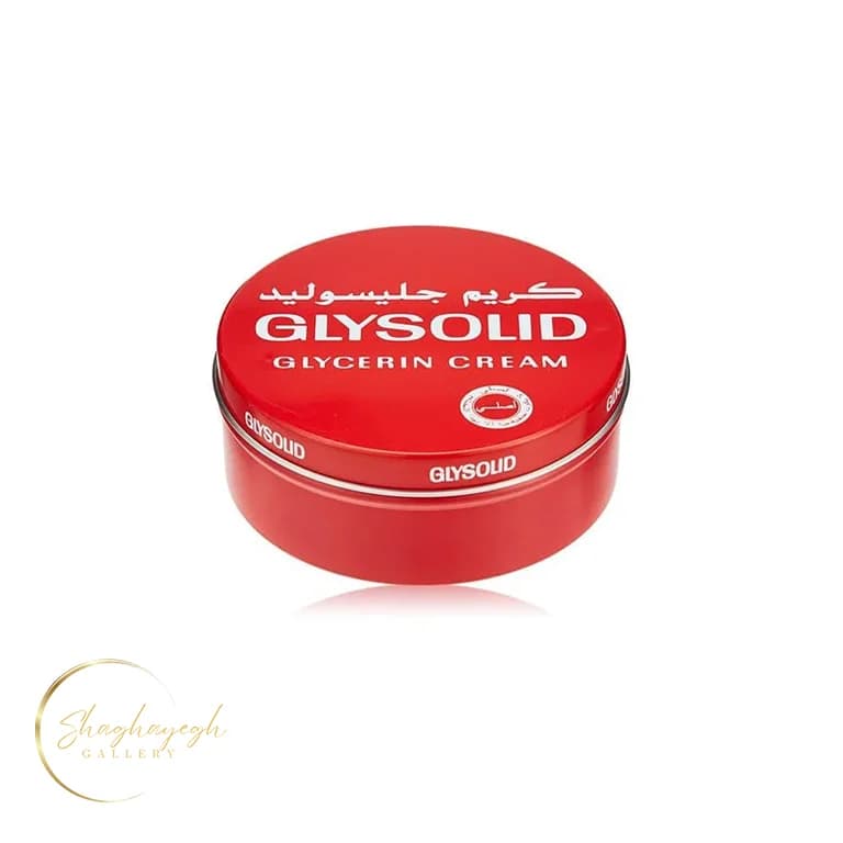 کرم مرطوب‌کننده و نرم‌کننده پوست گلیسولید ۲۵۰ میل Glysolid Glycerin Cream 250ml
