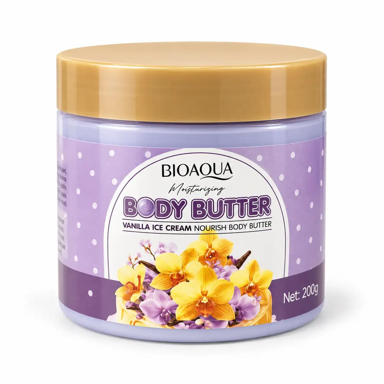 کره بدن وانیلی مدل Vanilla Ice Cream Nourish حجم 200 گرم