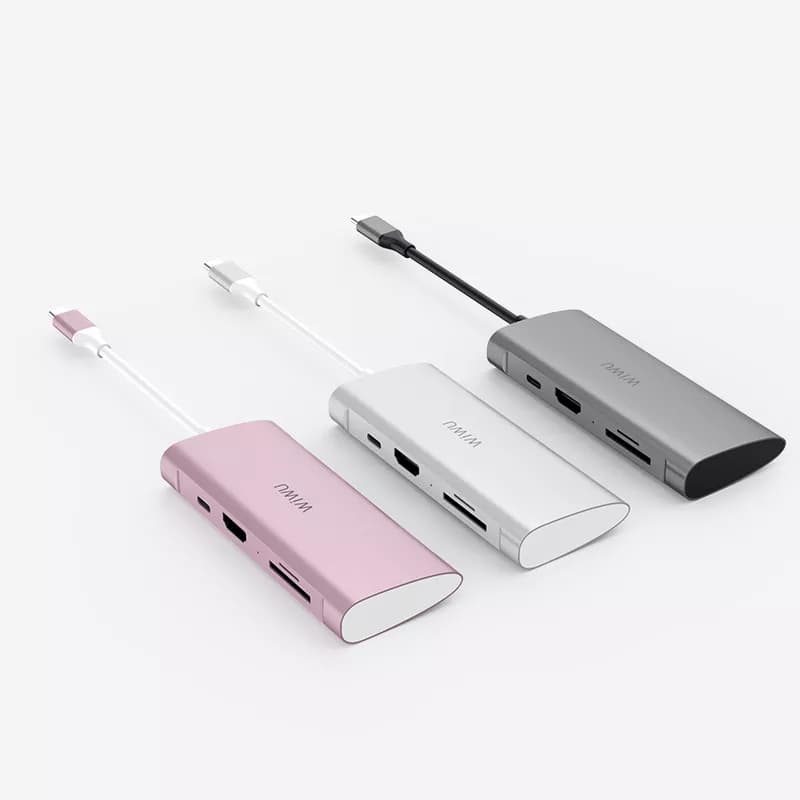 هاب 7در1 ویوو مدل WiWU Alpha 7-in-1 Multiport USB C Hub 731HP — تصویر ۷