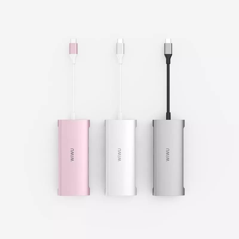هاب 7در1 ویوو مدل WiWU Alpha 7-in-1 Multiport USB C Hub 731HP — تصویر ۶