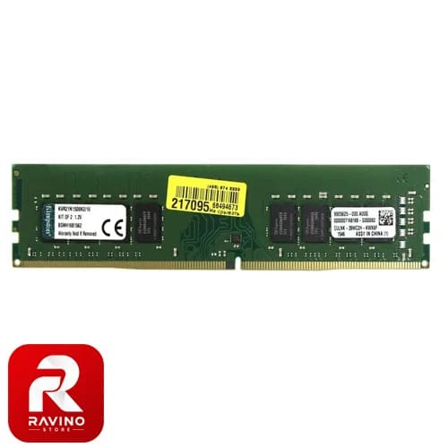 رم دسکتاپ DDR4 کینگستون مدل KVR21N15S8-8