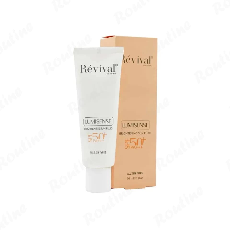 کرم ژل ضد آفتاب روشنکننده بیرنگ SPF50 رویوال
