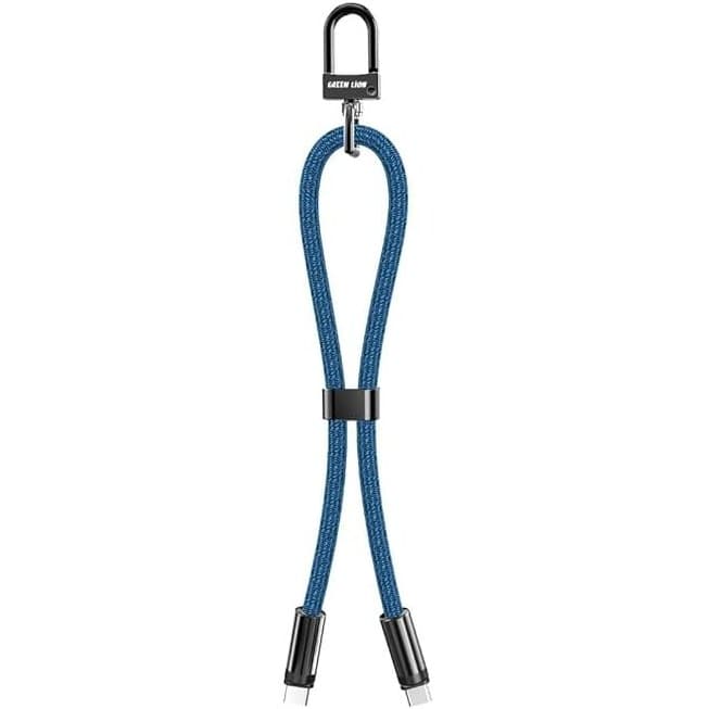 کابل تایپ سی به تایپ سی گرین لاین مدل keychain lanyard