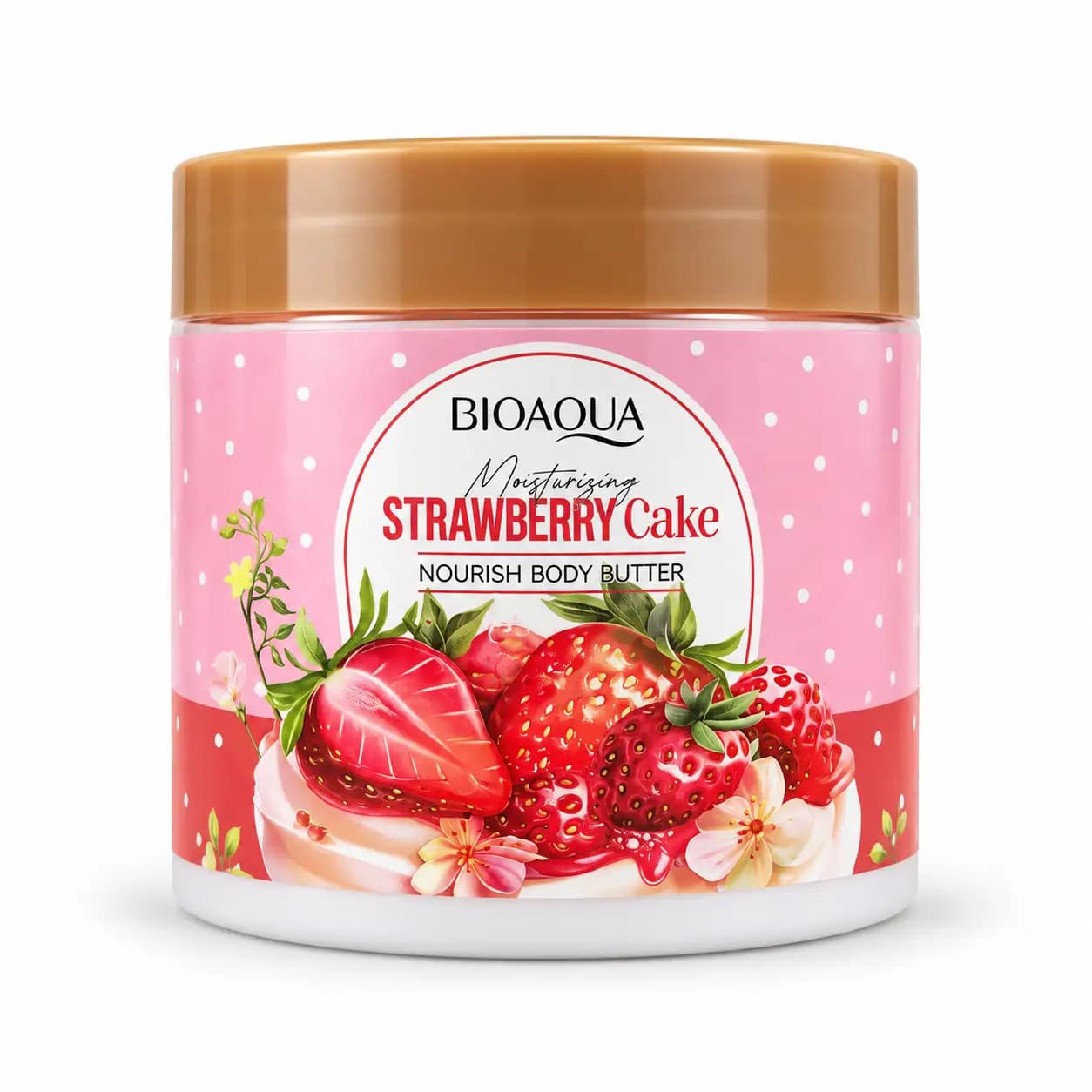 کره بدن کیک توت‌فرنگی مدل Strawberry Cake — تصویر ۲