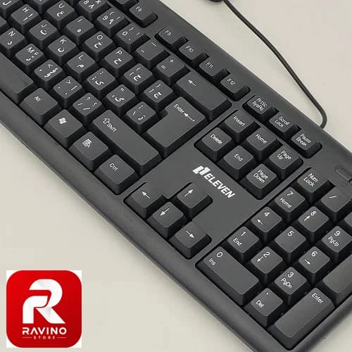 کیبورد باسیم ELEVEN مدل K500 — تصویر ۵