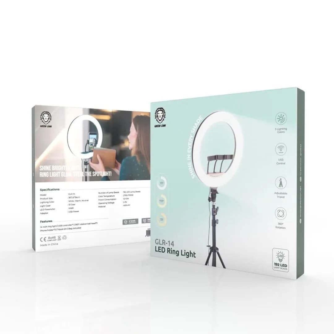 رینگ لایت گرین لاین مدل GLR-14 — تصویر ۵