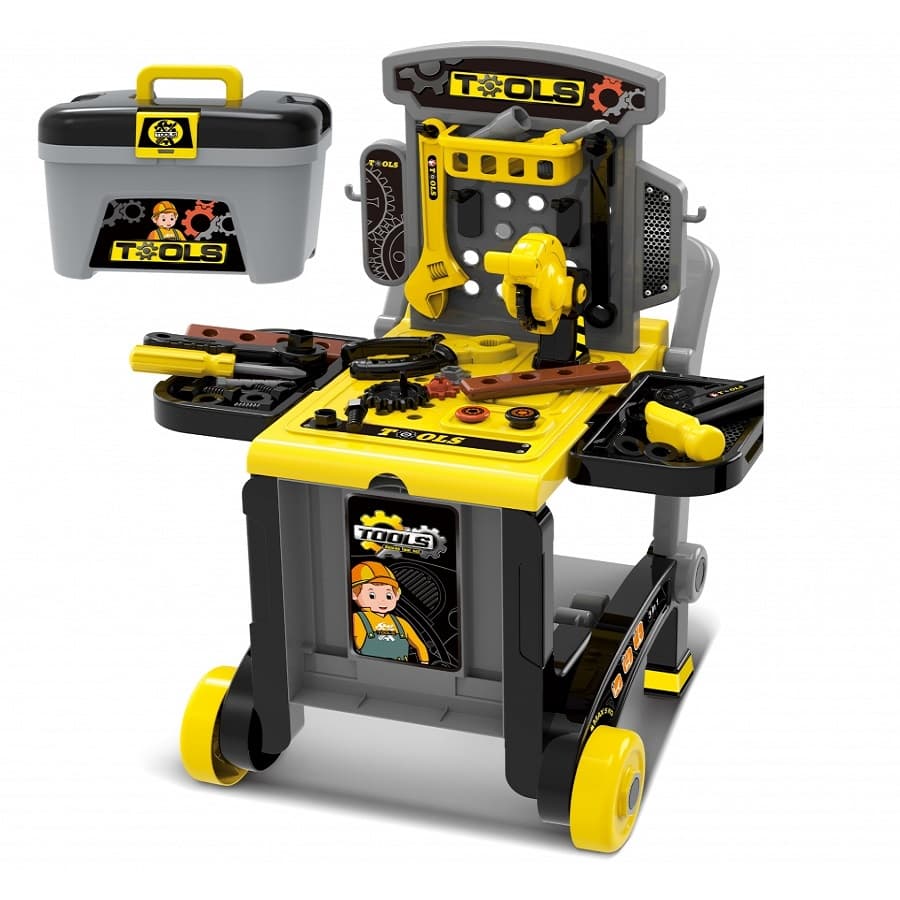 ست اسباب بازی ابزار نجاری مدل Deluxe Tool کد 928-008