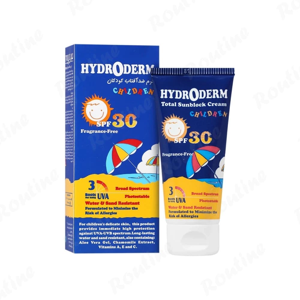 کرم ضد آفتاب کودک SPF30 هیدرودرم — تصویر ۶