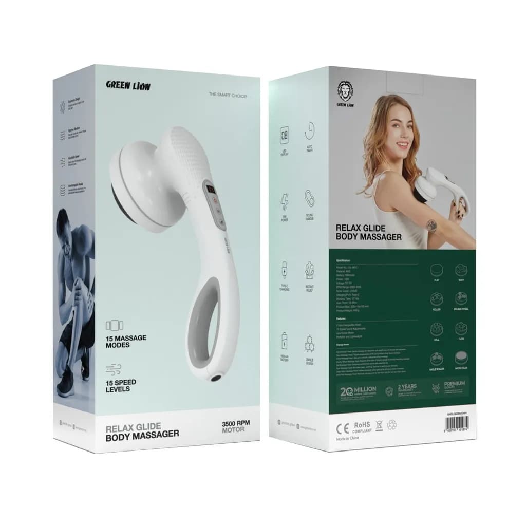 ماساژور بدن گرین لاین مدل relax glide — تصویر ۳