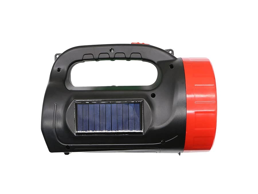 چراغ قوه خورشیدی قابل شارژ پرودو Porodo Rechargeable Solar Light Dual Lightning System PD-ODSOL-BK — تصویر ۳