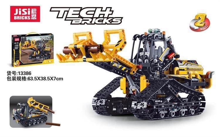 لگو لودر Tech Bricks کمپ 2 مدل برند JISI کد 13386 — تصویر ۸