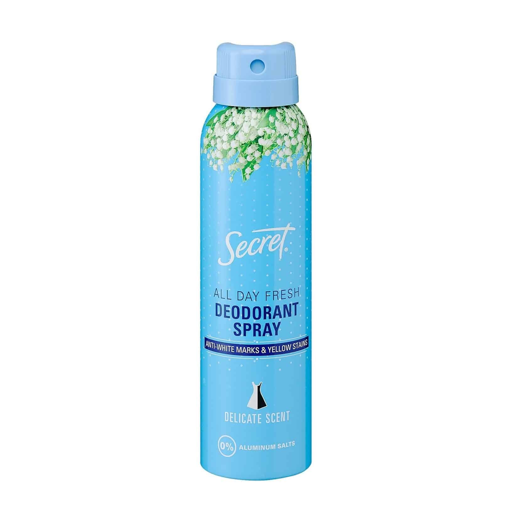 اسپری دئودورانت سکرت مدل Delicate Scent — تصویر ۳