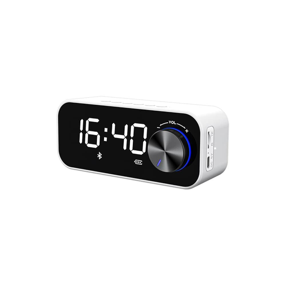 اسپیکر بلوتوث همراه با ساعت آلارم دار رچی Recci Clock Bluetooth Wireless Speaker RSK-W11