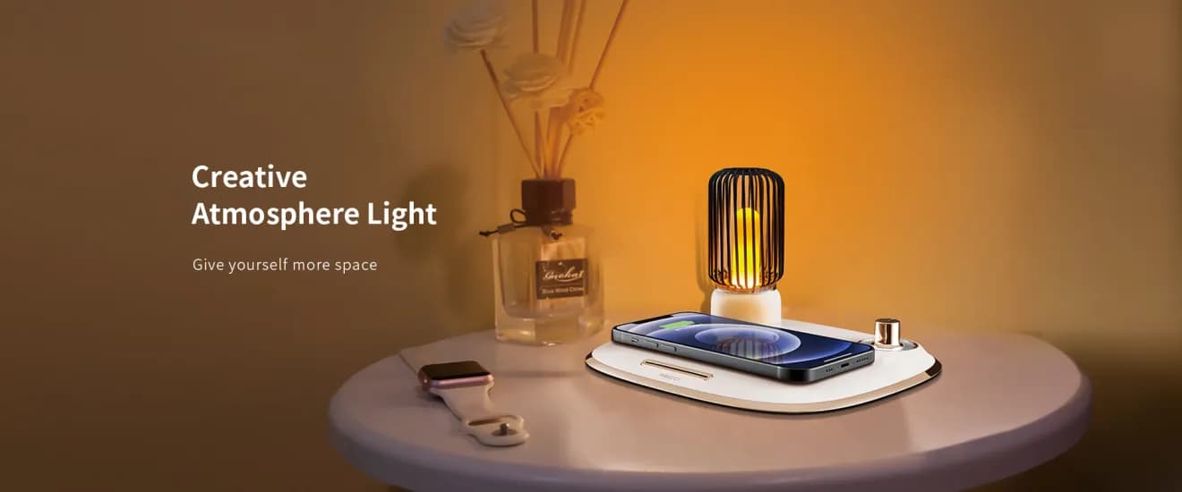 شارژر وایرلس رچی مدل Recci RLS-L11 Wireless Charger — تصویر ۷