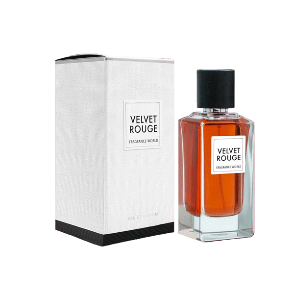 ادو پرفیوم یونیسکس فراگرنس ورد مدل ولوت رژ Velvet Rouge حجم 100 میلی‌لیتر