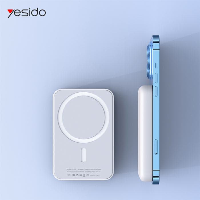 پاوربانک وایرلس یسیدو مدل YESIDO YP29 Wireless Magsafe PowerBank با ظرفیت 5000mAh — تصویر ۱۲