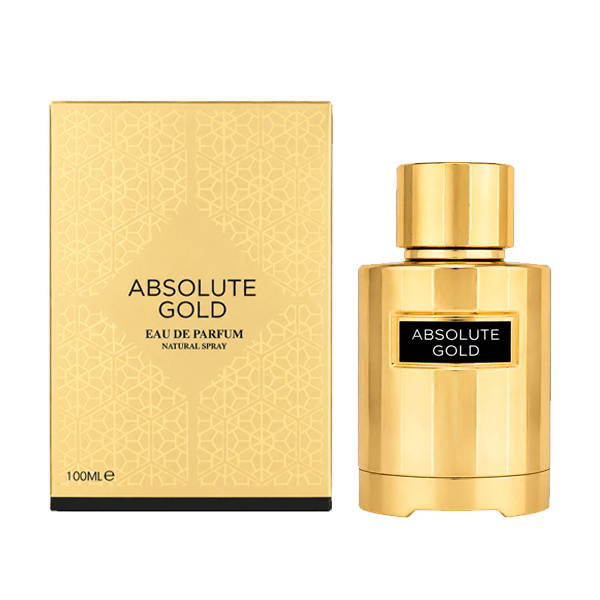 ادو پرفیوم یونیسکس فراگرنس ورد مدل ابسولوت گلد Absolute Gold حجم 100 میلی‌لیتر