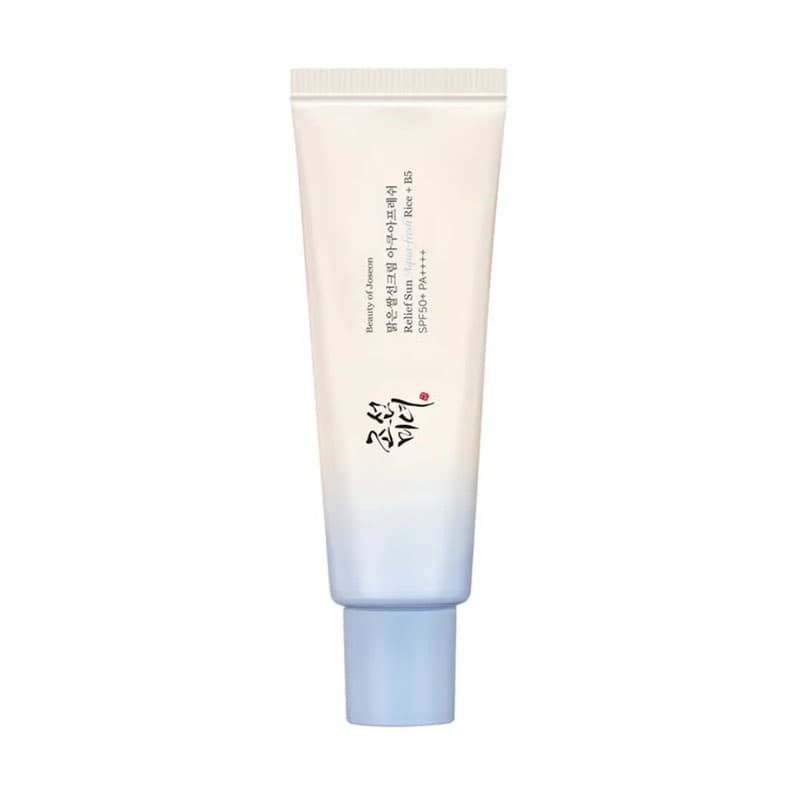 کرم ضدآفتاب برنج و پنتنول آکوا فرش بیوتی آو جوسان Beauty of Joseon Relief Sun Aqua Fresh