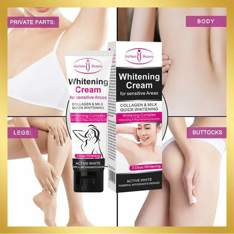 کرم سفیدکننده Whitening Cream رفع تیرگی بدن 50ml کد 6021 — تصویر ۷