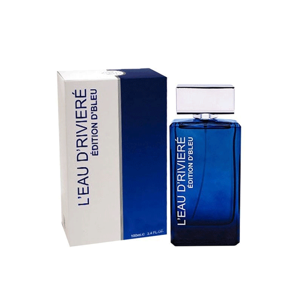 ادو پرفیوم مردانه فراگرنس ورد مدل لئو د ریور ادیشن د بلو L’Eau D’Riviere Edition D’Bleu حجم 100 میلی‌لیتر
