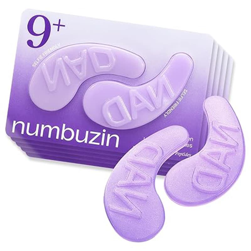 پچ زیر چشم NAD+ و کلاژن شماره ۹ نامبوزین( 5 جفت ) Numbuzin No.9 NAD+ Collagen Under Eye Patches