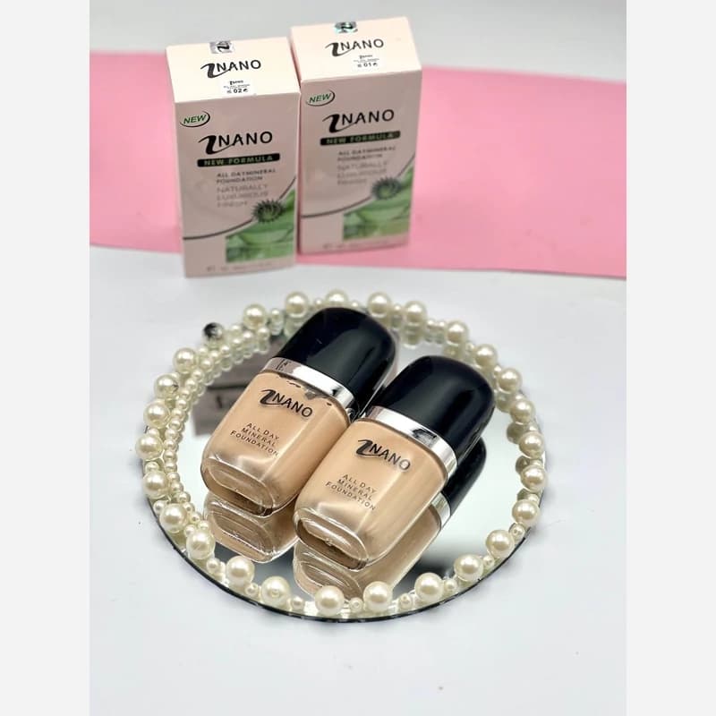 کرم پودر شیشه ای نانو ۴۰ میل، پوشش عالی و سبک کد 5251 — تصویر ۷
