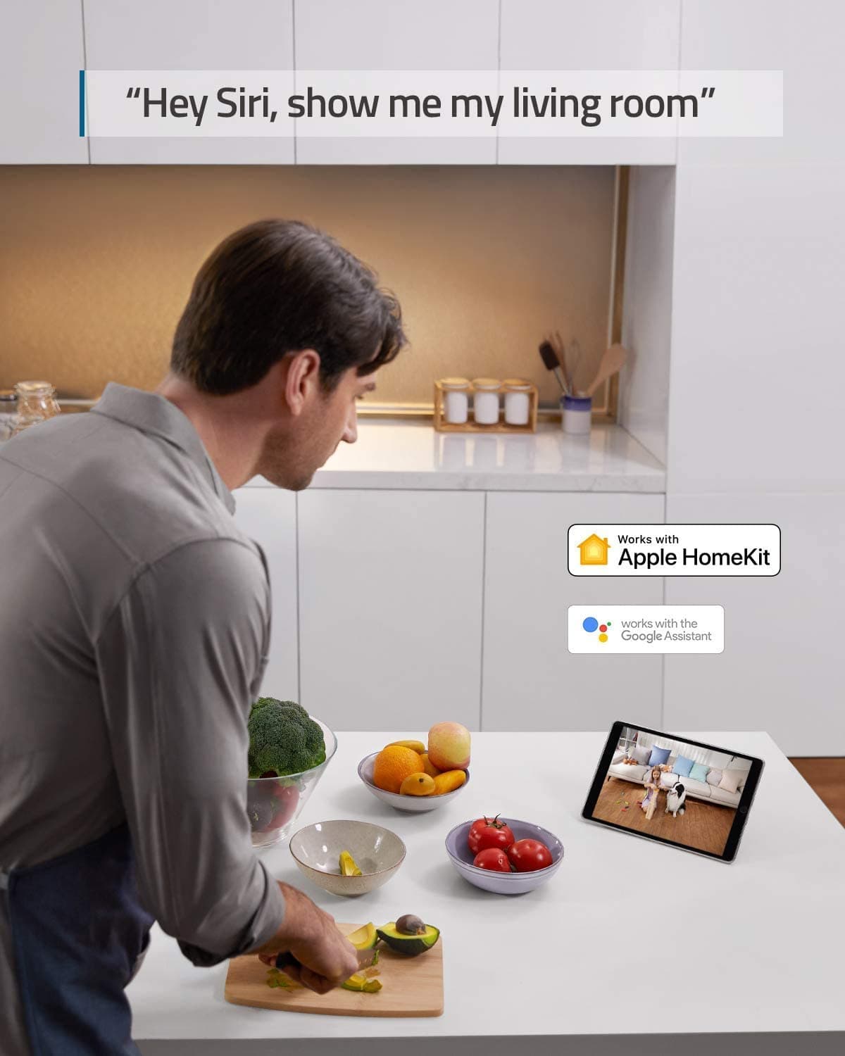 دوربین امنیتی 360 درجه انکر مدل Anker Eufy Security 2K Indoor Cam Pan & Tilt T8410228 — تصویر ۵