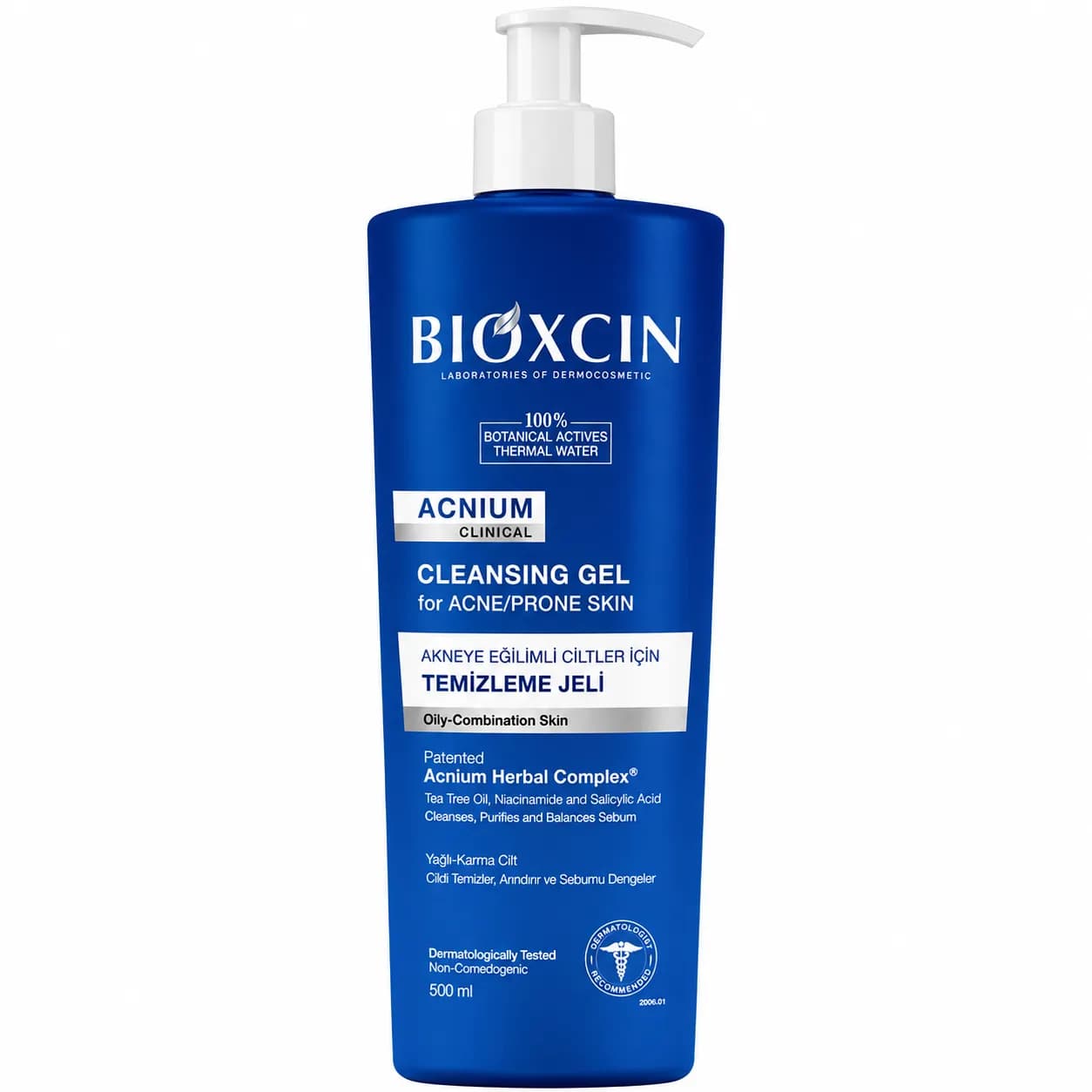 ژل شستشوی ضد جوش برند Acnium Clinical حجم ۵۰۰ میل کد 6005 — تصویر ۲
