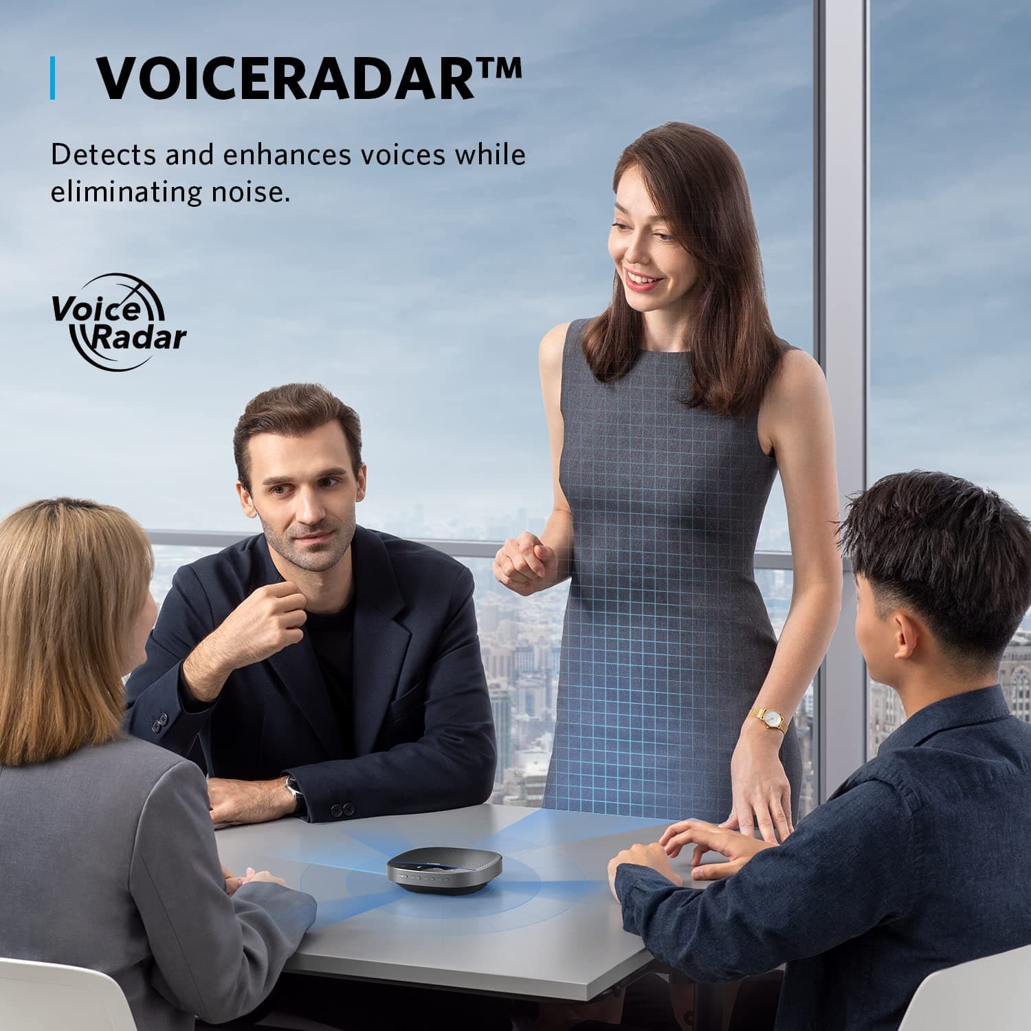 اسپیکر بلوتوثی انکر Anker PowerConf S500 Speakerphone A3305011 — تصویر ۳