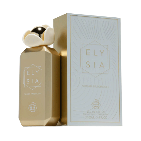 ادو پرفیوم زنانه فراگرنس ورد مدل الیسیا شوگر پچولی Elysia Sugar Patchouli حجم 100 میلی‌لیتر