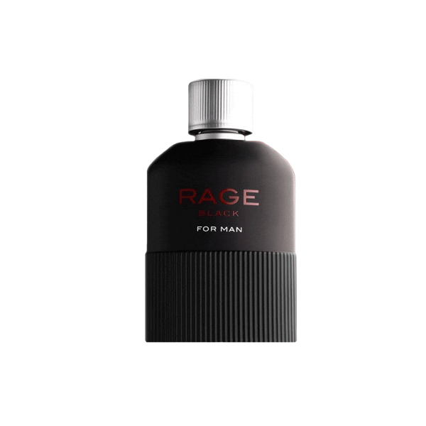 ادو پرفیوم مردانه فراگرنس ورد مدل ریج بلک فور من Rage Black For Men حجم 100 میلیلیتر — تصویر ۵