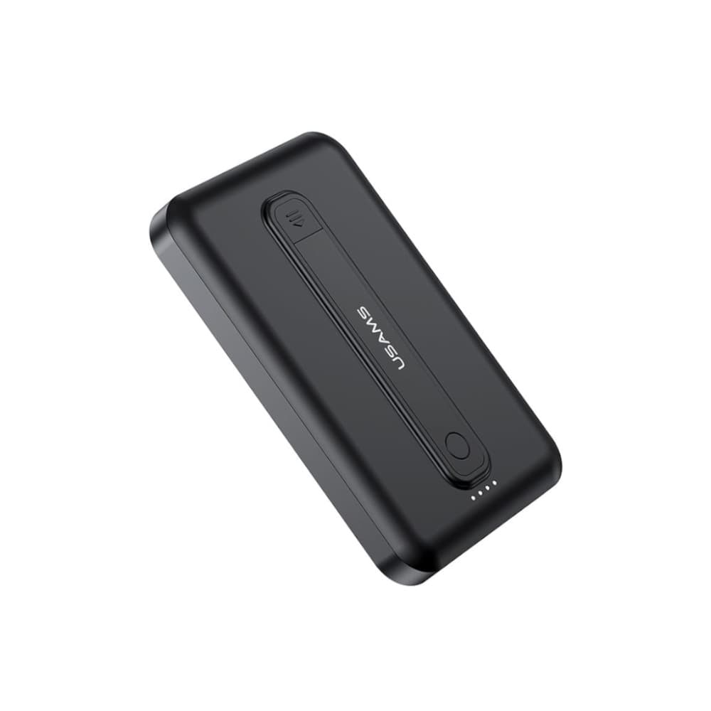 پاوربانک شارژ سریع دومنظوره یوسمز USAMS US-CD173 PB64 20W Fast Charging Magnetic Wireless Power Bank ظرفیت 10000mAh