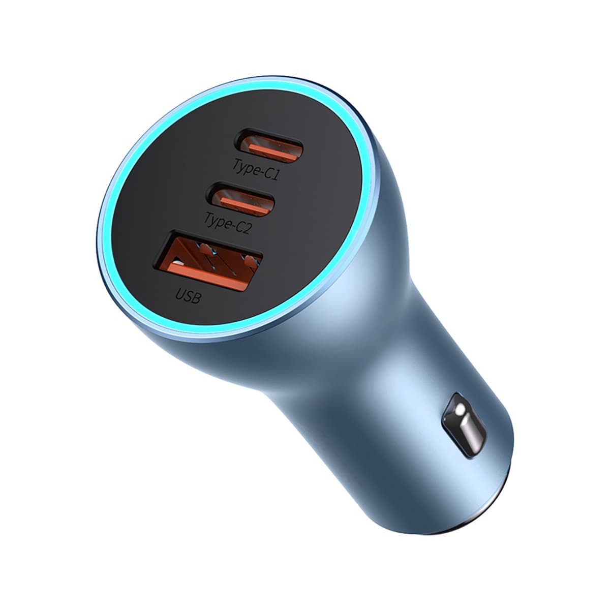 شارژر فندکی فست شارژ بیسوس Baseus Golden Contactor Pro USB-A car charger + 2x USB-C CCJDZ65-UC توان 65W — تصویر ۳