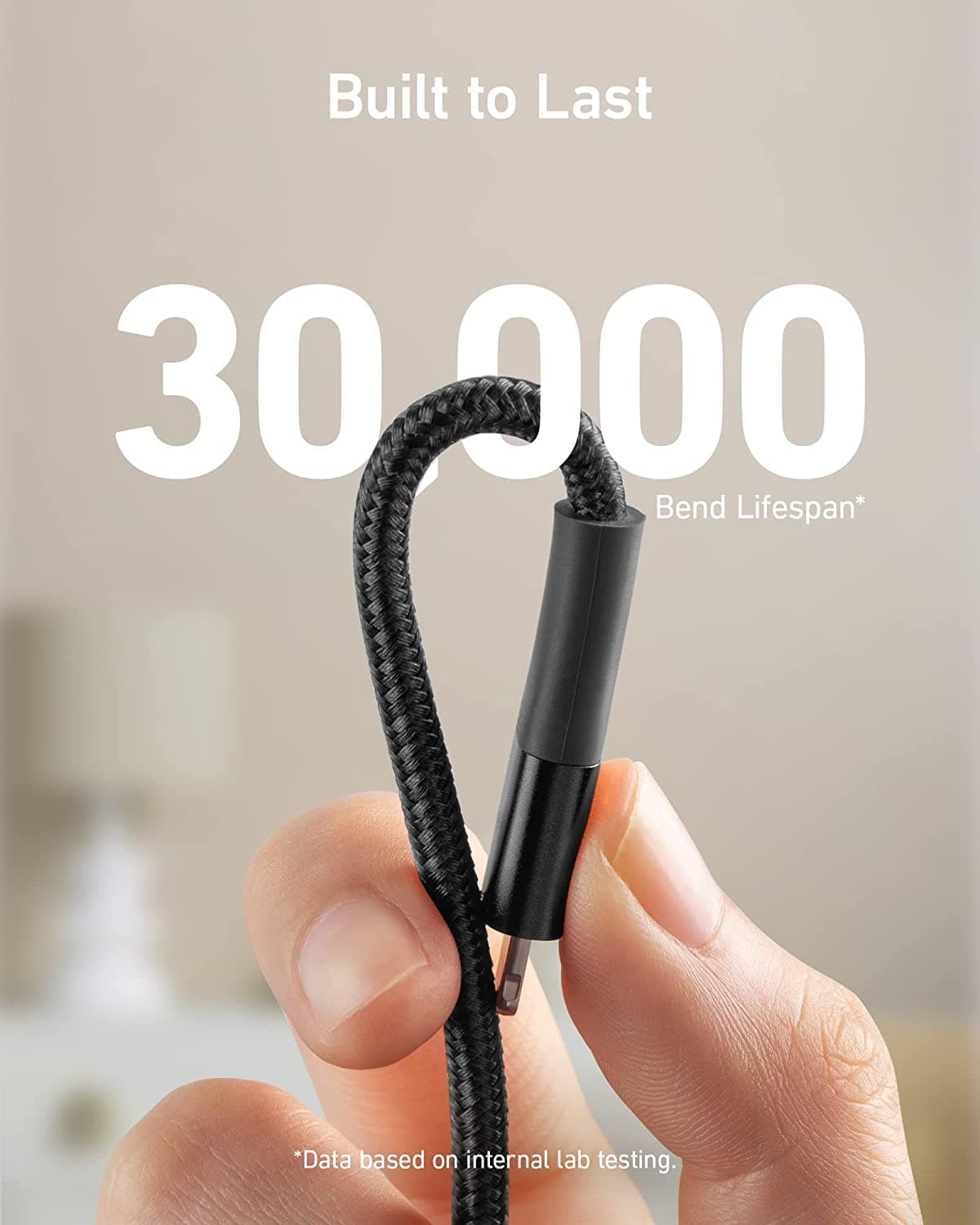 کابل تبدیل USB به لایتنینگ انکر مدل Anker A8453 PowerLine II Plus USB To Lightning Cable طول 1.8 متر — تصویر ۱۲