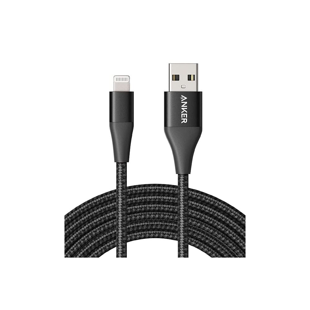 کابل تبدیل USB به لایتنینگ انکر مدل Anker A8453 PowerLine II Plus USB To Lightning Cable طول 1.8 متر