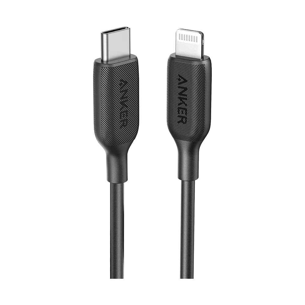 کابل USB-C به لایتنینگ انکر مدل Anker PowerLine III USB-C To Lightning Cable A8832 به طول 90 سانتی‌‌متر