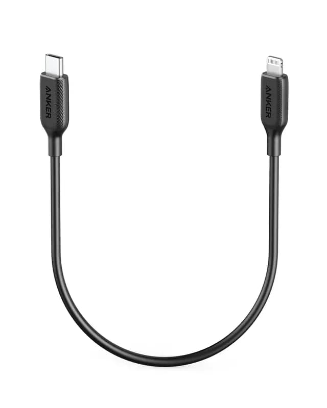 کابل تبدیل USB-C به لایتنینگ انکر مدل Anker USB-C to Lightning Cable A8831 طول 30 سانتی متر — تصویر ۳