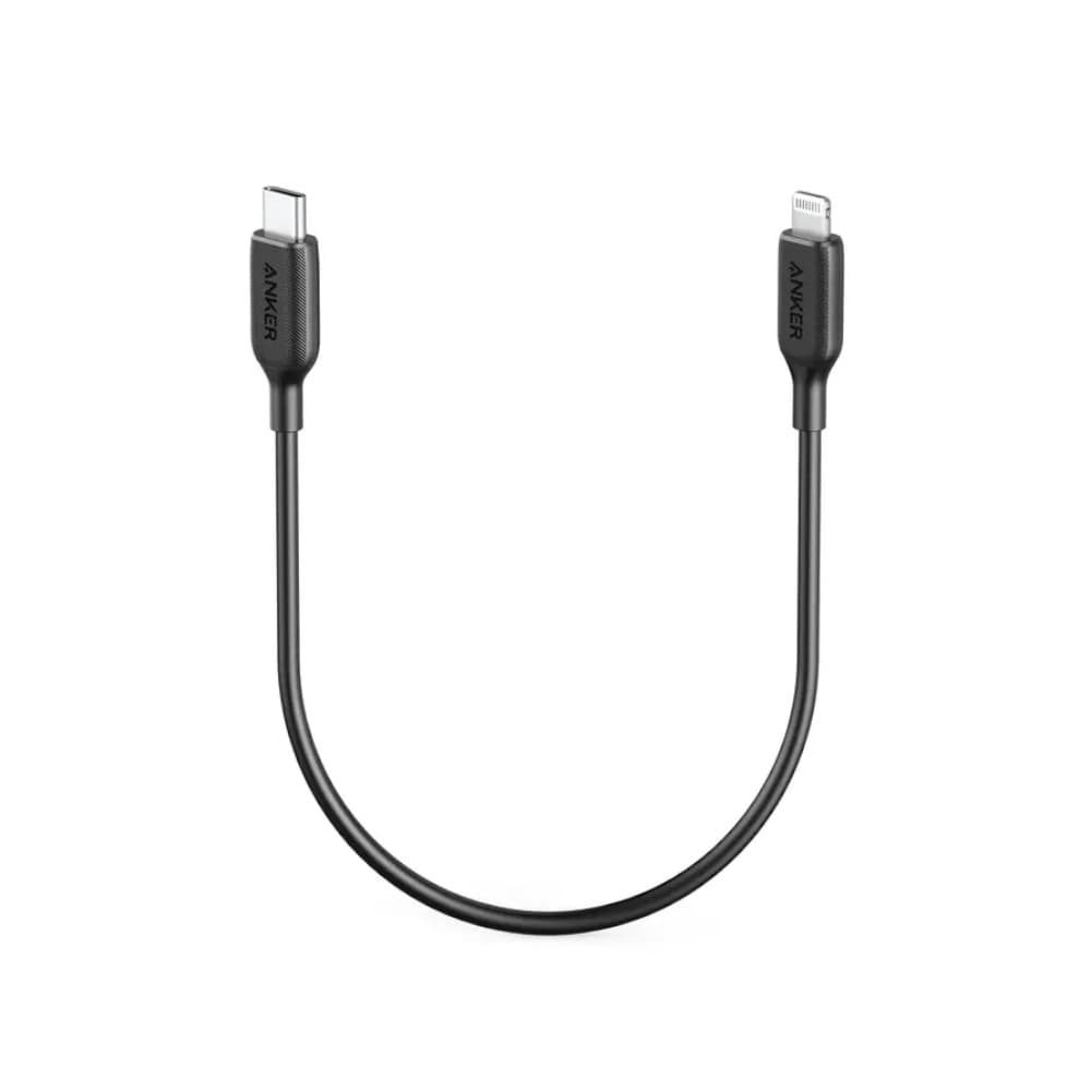 کابل تبدیل USB-C به لایتنینگ انکر مدل Anker USB-C to Lightning Cable A8831 طول 30 سانتی متر
