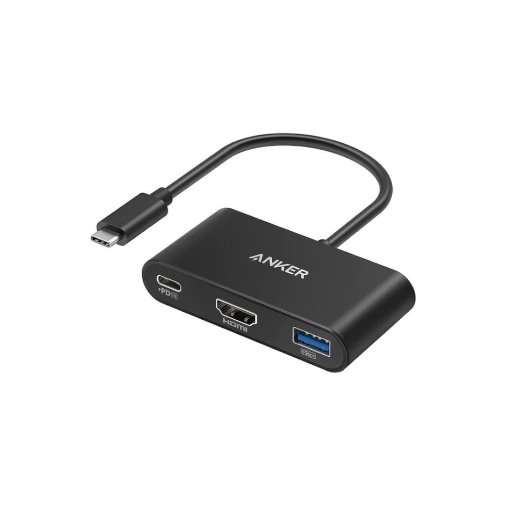 هاب و مبدل 3 در 1 انکر مدل Anker A8339HA1 3-In-1 USB-C Hub با توان 100W — تصویر ۳