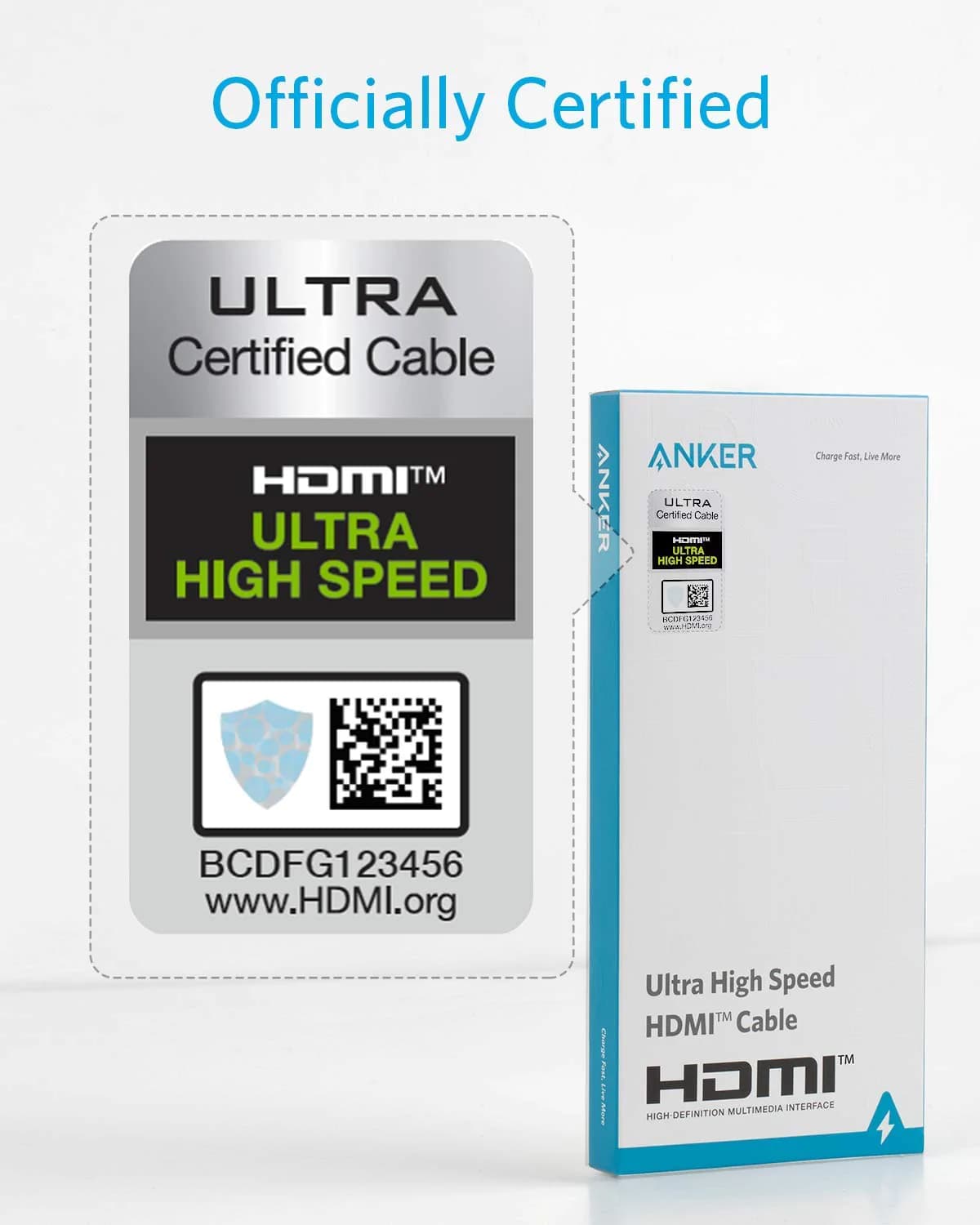 کابل HDMI انکر مدل Anker Ultra High Speed HDMI Cable A8743H11 به طول 2 متر — تصویر ۴