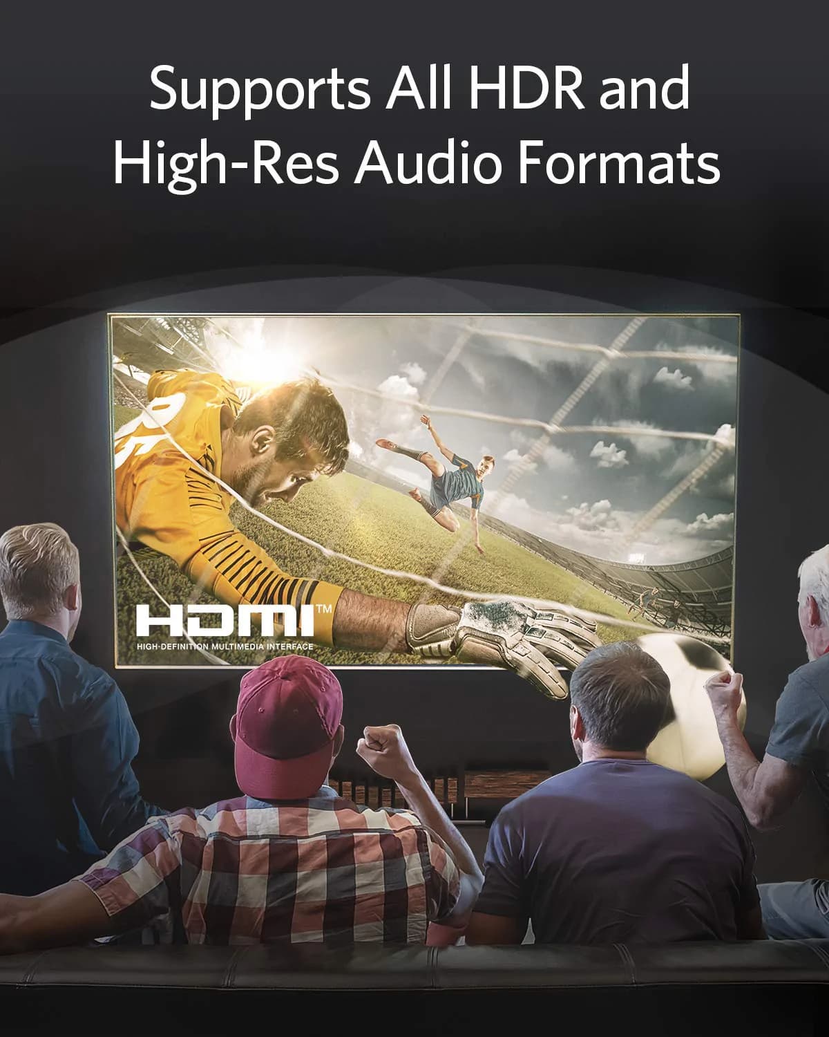 کابل HDMI انکر مدل Anker Ultra High Speed HDMI Cable A8743H11 به طول 2 متر — تصویر ۷