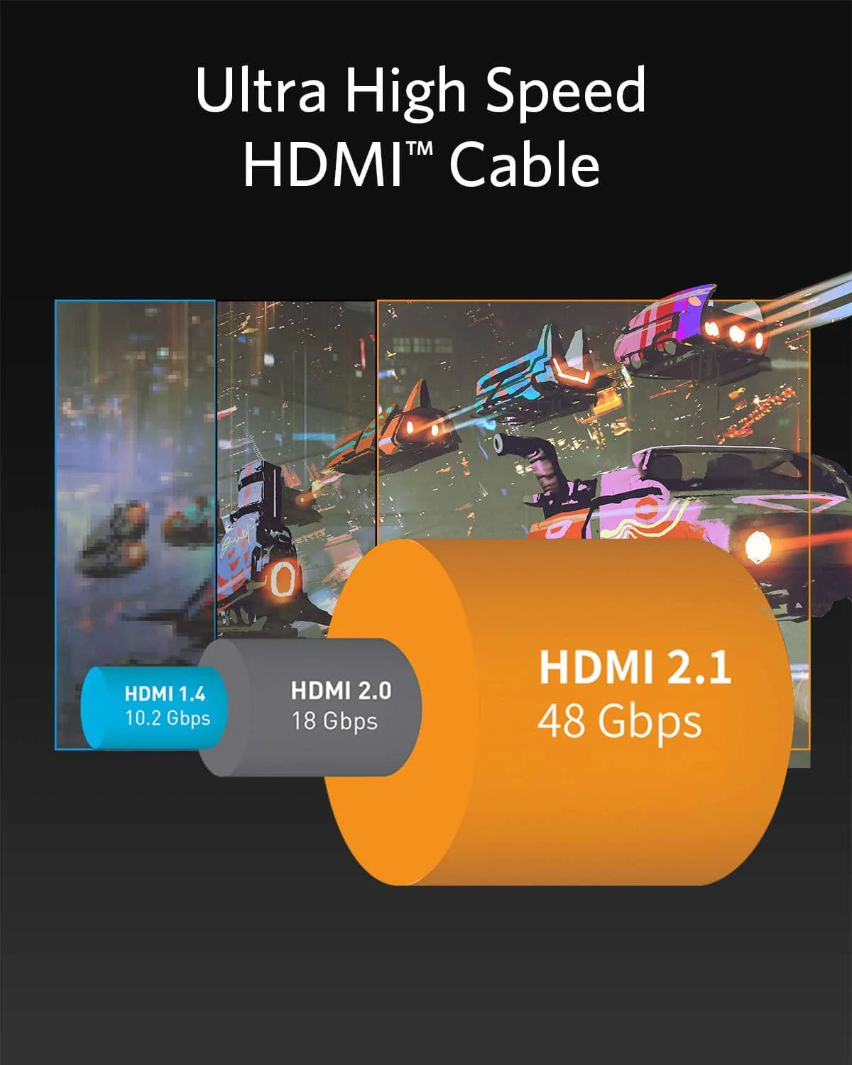 کابل HDMI انکر مدل Anker Ultra High Speed HDMI Cable A8743H11 به طول 2 متر — تصویر ۸