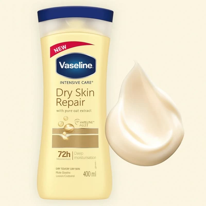 لوسیون بدن برند Dry Skin Repair آبرسانی ۲۴ ساعته ۴۰۰ml کد 4018 — تصویر ۷