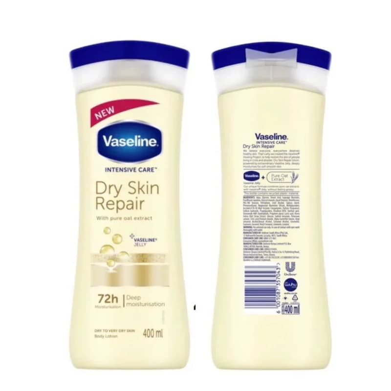 لوسیون بدن برند Dry Skin Repair آبرسانی ۲۴ ساعته ۴۰۰ml کد 4018 — تصویر ۳