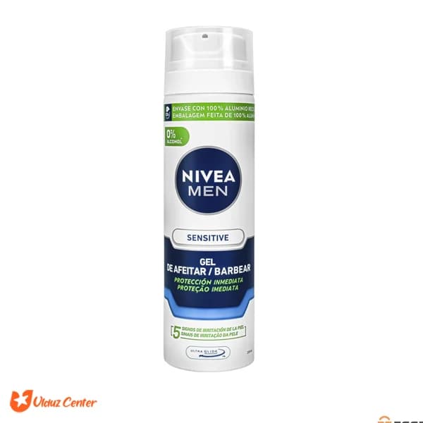 ژل اصلاح نیوا مدل Sensetive حجم 200 میل — تصویر ۳
